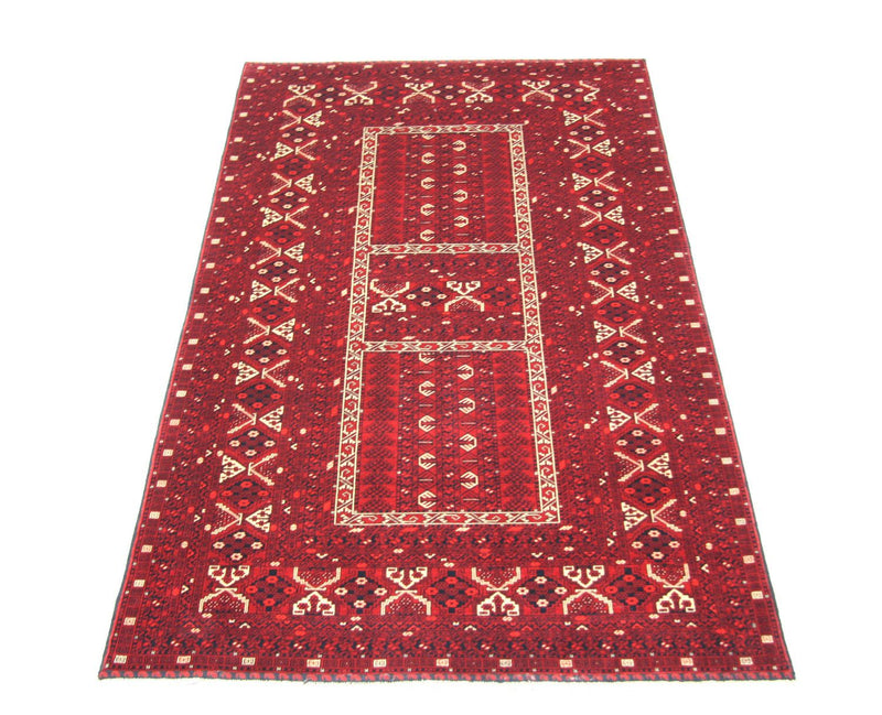 Afghan Teppich 252 x 166 cm - rot