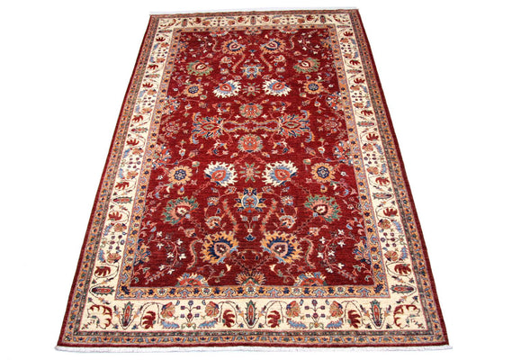 Ziegler Teppich 311 x 205 cm - rot
