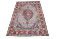Tapis persan - Classique - 302 x 198 cm - bleu