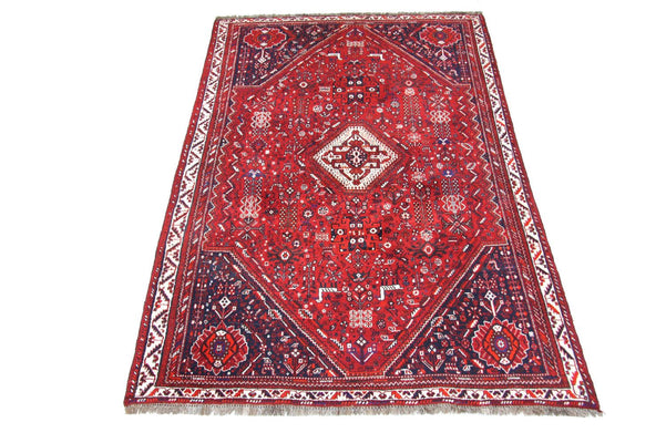 Perserteppich - Nomadic 274 x 175 cm - rot