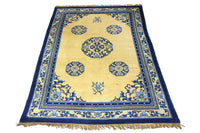 Tapis chinois - 305 x 213 cm - or