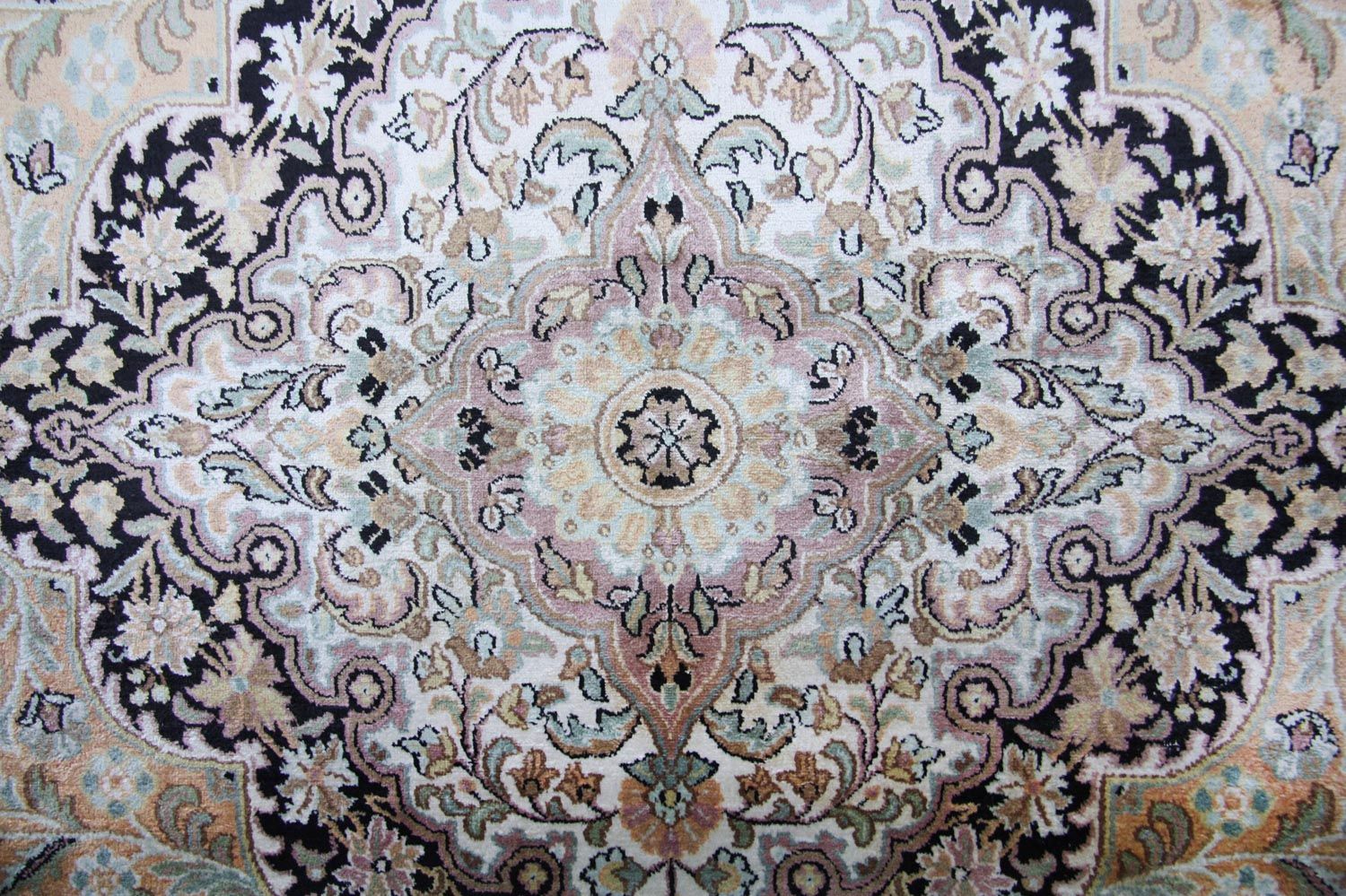 Seidenteppich - Kaschmir Seide 290 x 185 cm Wohnzimmer Teppich