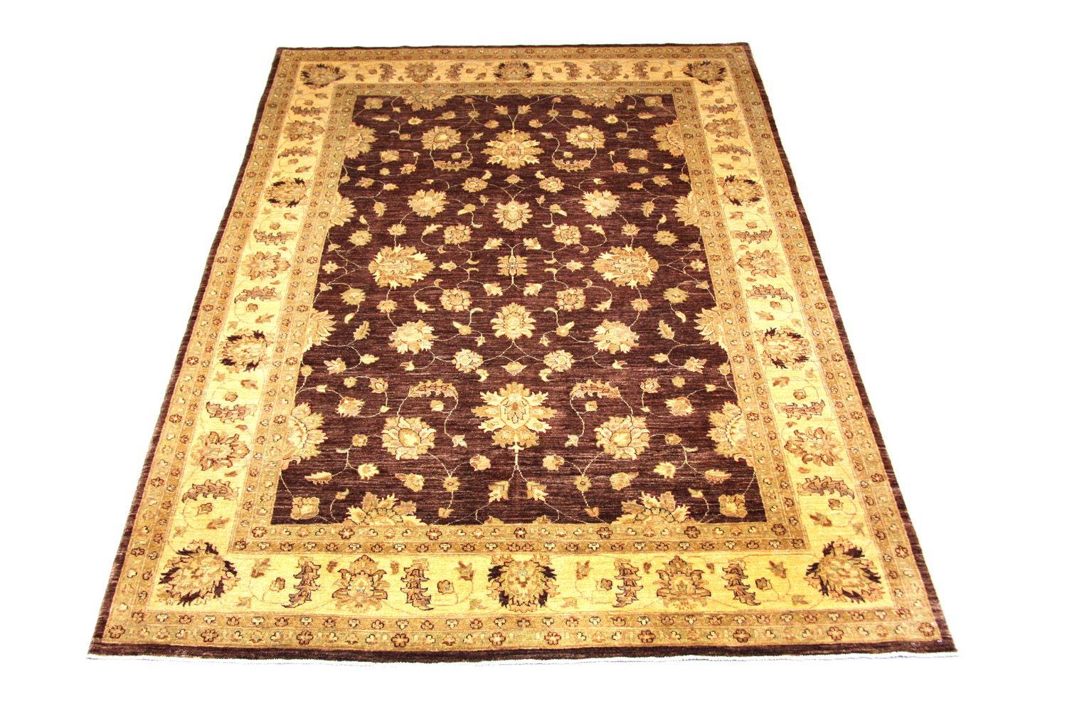 Ziegler Teppich 300 x 210 cm - braun
