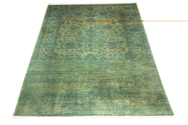 Ziegler Teppich - Modern 292 x 202 cm - blau