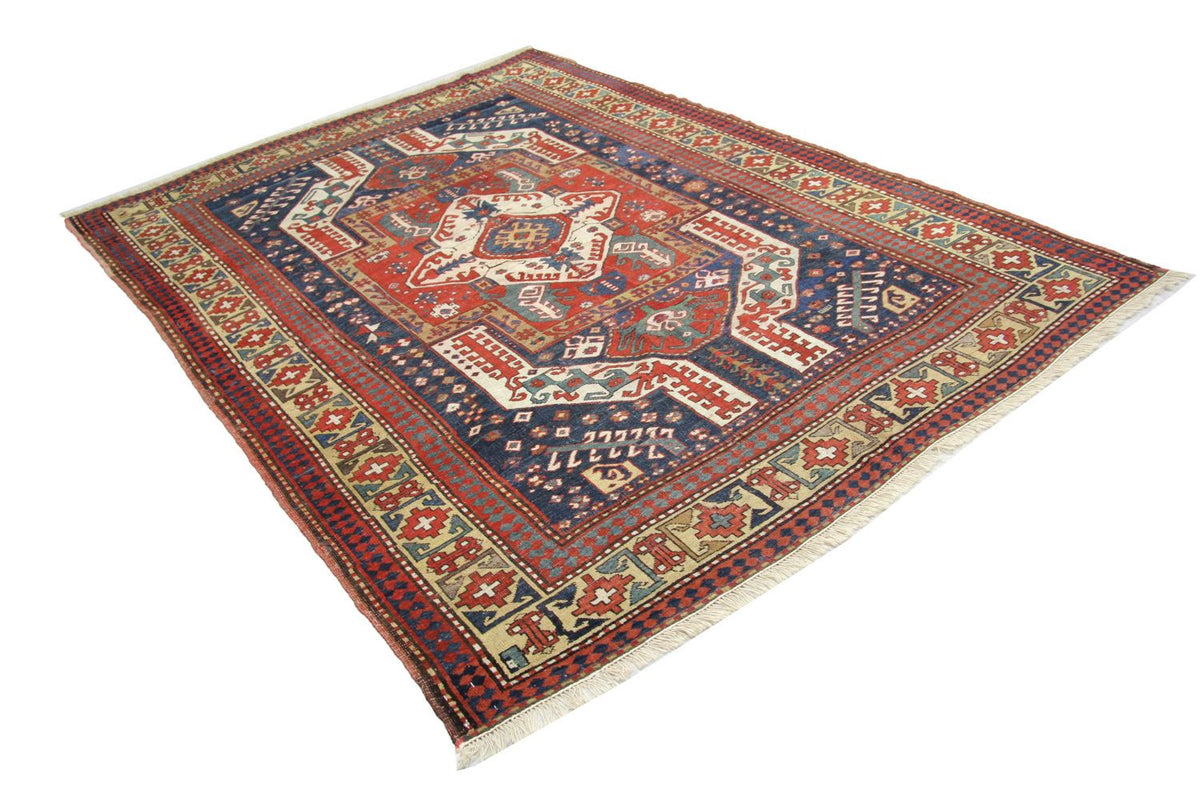 Ziegler Teppich - Kazak 250 x 186 cm - blau