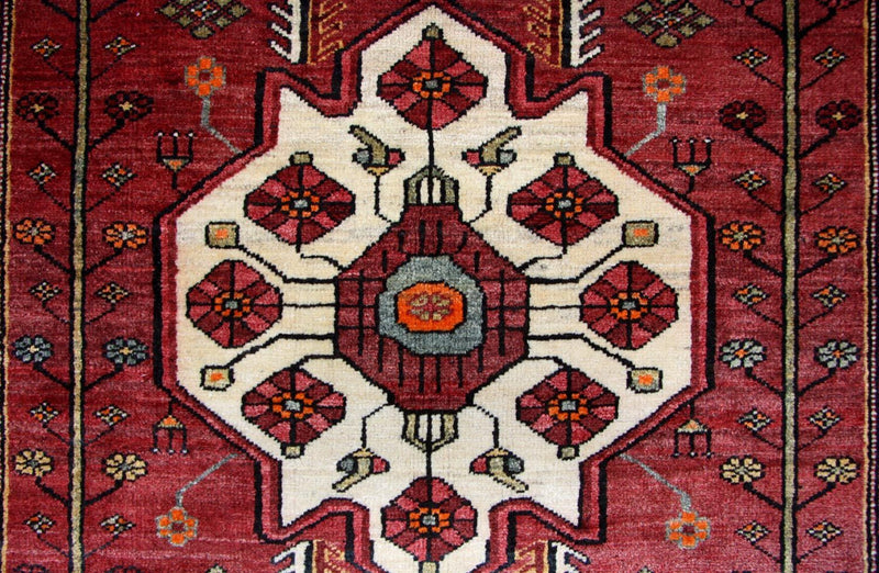 Perserteppich - Nomadic 322 x 160 cm - rot
