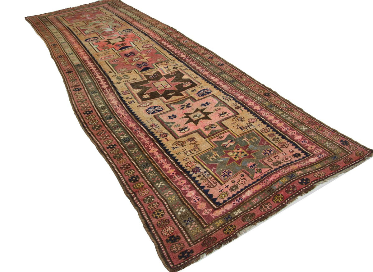 Tapis de couloir Tapis Ziegler - Shirvan - 390 x 148 cm - multicolore