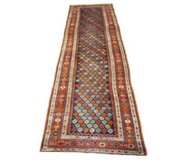 Tappeto corsia Tappeto Ziegler - Shirvan - 440 x 113 cm - marrone