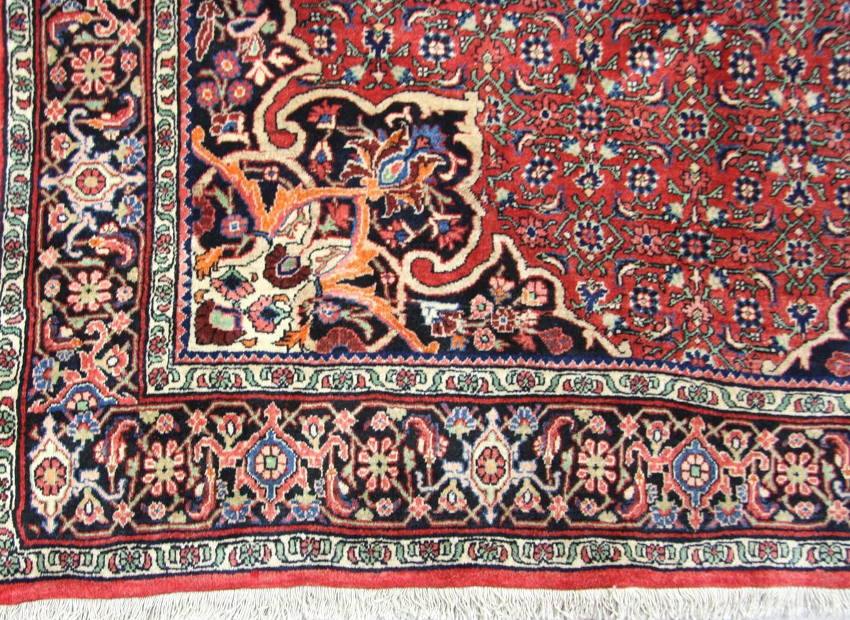 Perserteppich - Bidjar 350 x 170 cm - rot