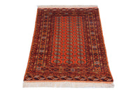 Tapis afghan - 177 x 119 cm - orange