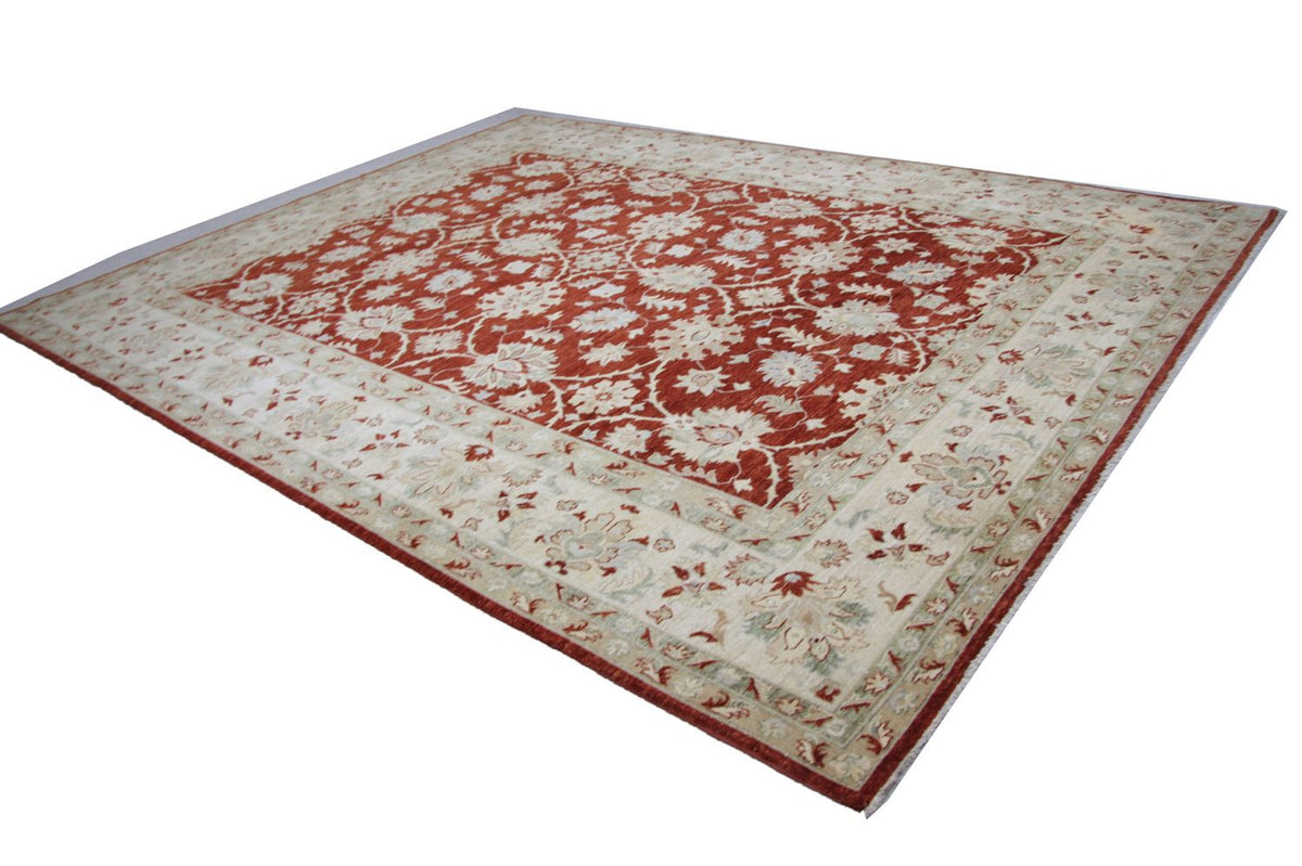 Ziegler Teppich 350 x 274 cm - rot