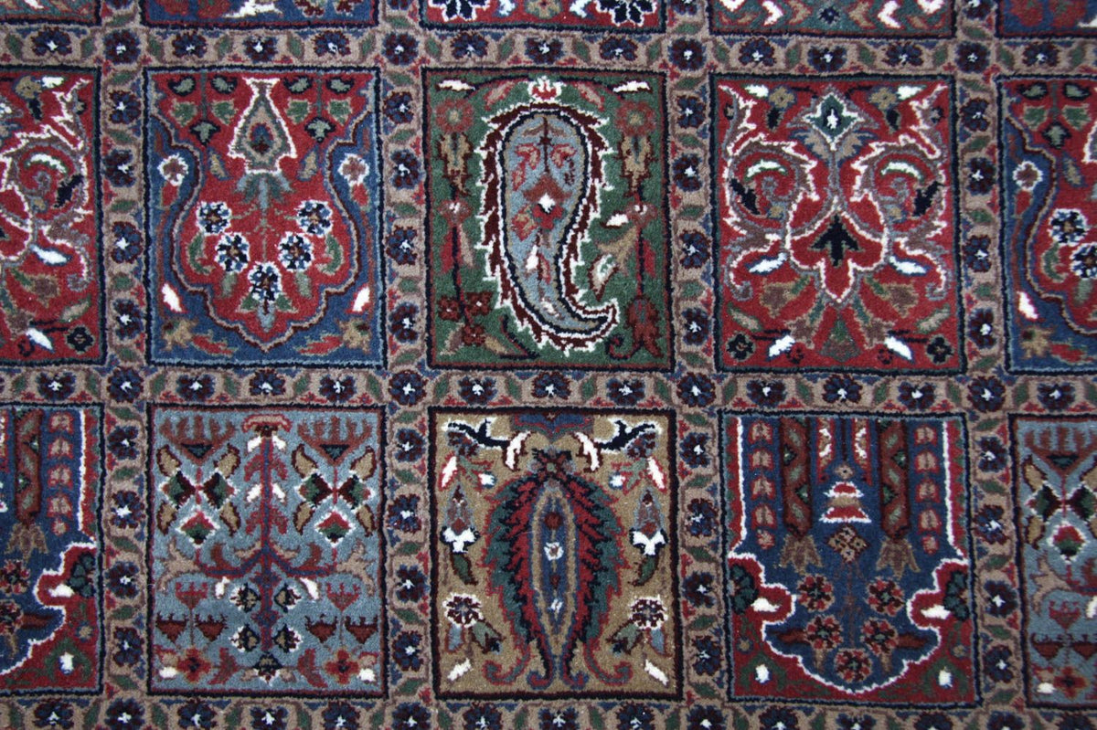 Perserteppich - Nomadic 351 x 256 cm - blau