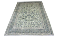 Tapis persan - Keshan - 362 x 251 cm - bleu