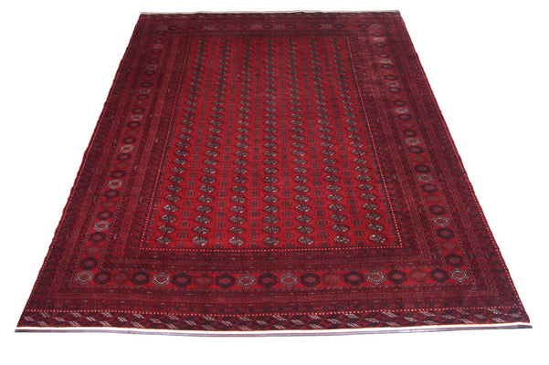 Afghan Teppich - Buchara 338 x 258 cm - rot