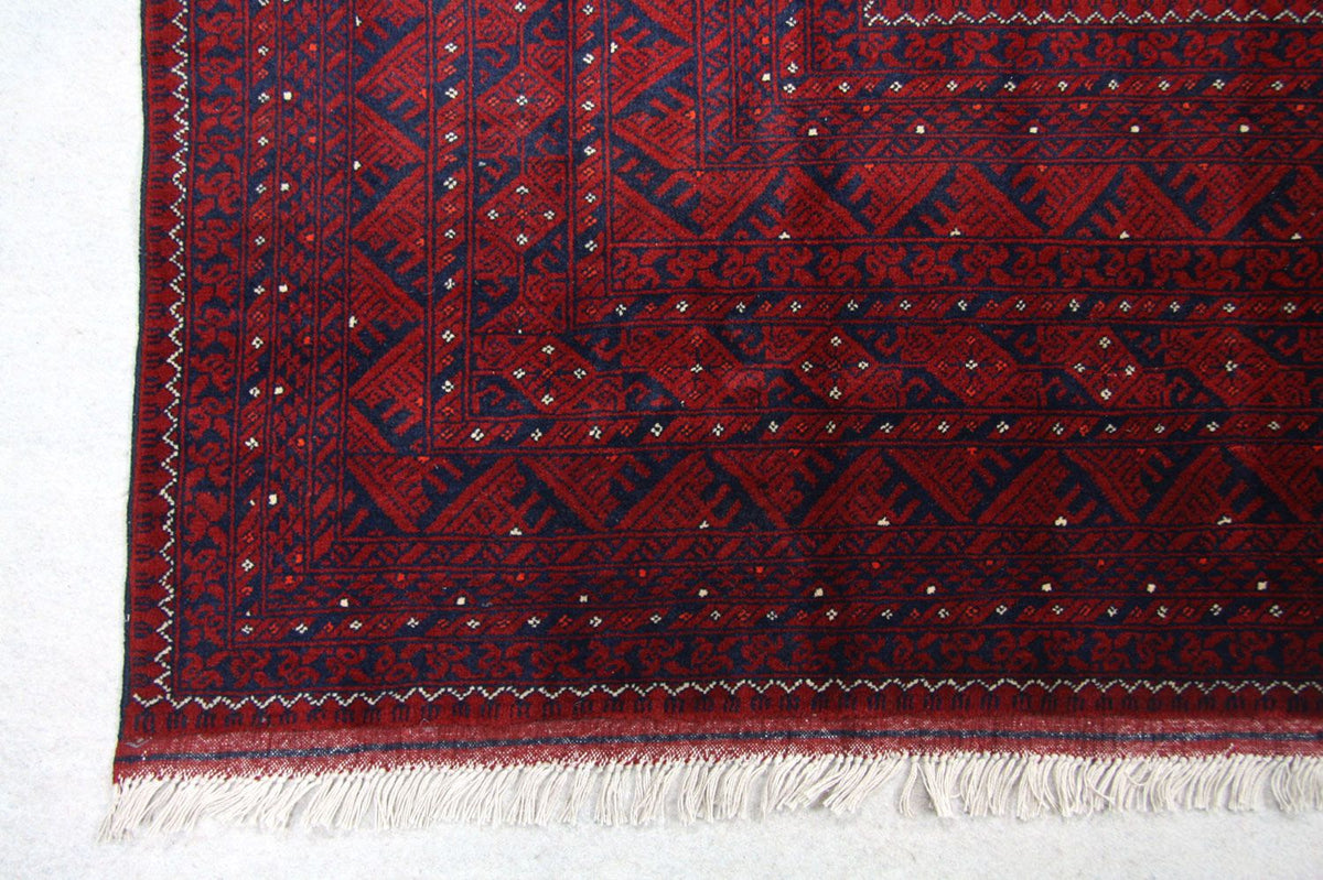 Afghan Teppich - Buchara 334 x 247 cm - rot