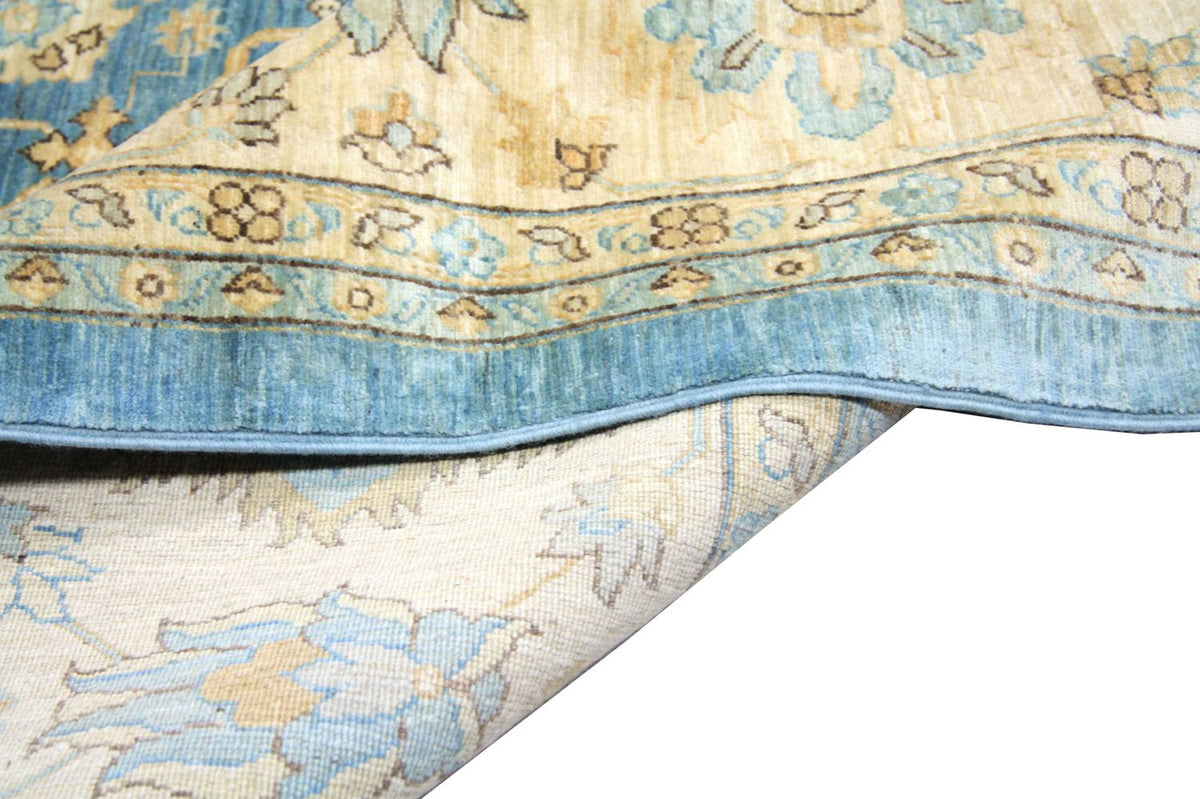 Ziegler Teppich 366 x 266 cm - blau