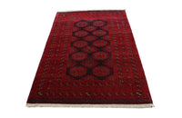 Tapis Belutsch - 190 x 129 cm - rouge