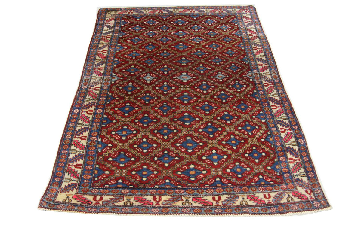 Afghan Teppich - Buchara 202 x 123 cm - blau