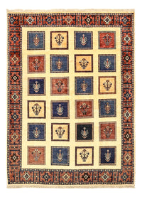 Tapis Gabbeh - Persan Kashkuli - Royal - 205 x 152 cm - multicolore