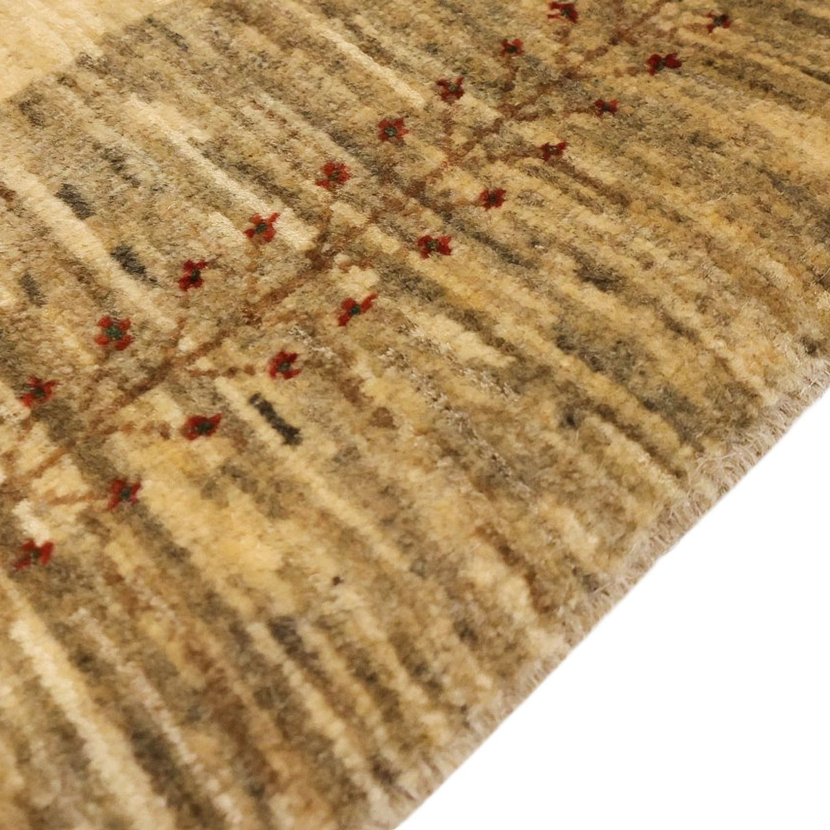 Gabbeh Teppich - Kaschkuli Perser - 174 x 115 cm - hellbeige