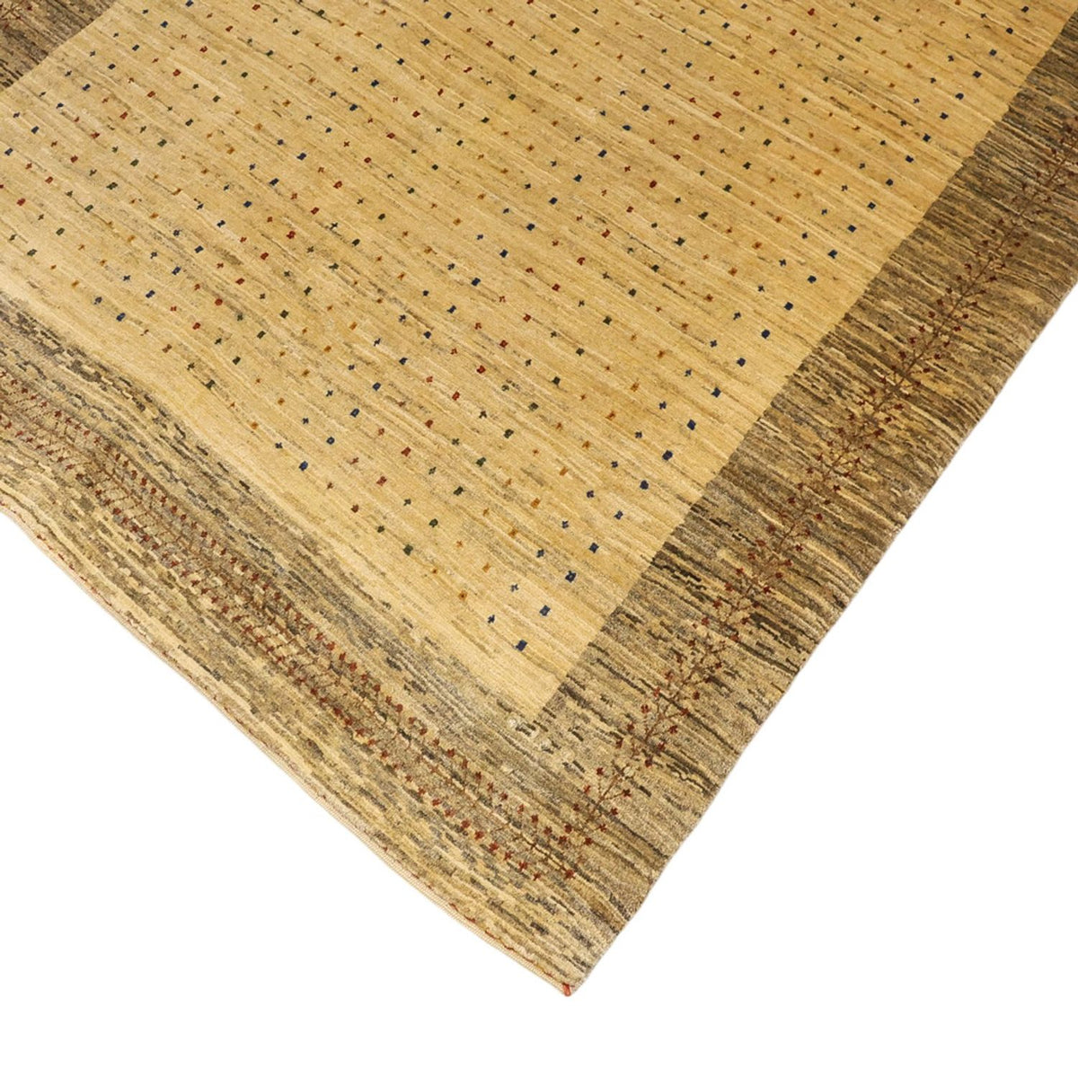 Gabbeh Teppich - Kaschkuli Perser - 174 x 115 cm - hellbeige