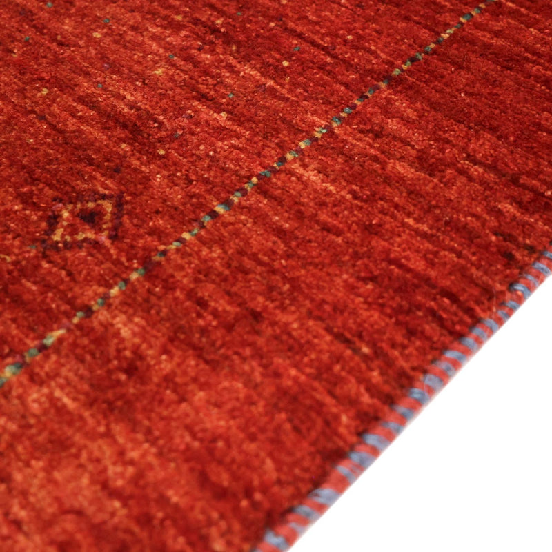 Gabbeh Teppich - Kaschkuli Perser - 129 x 80 cm - rot