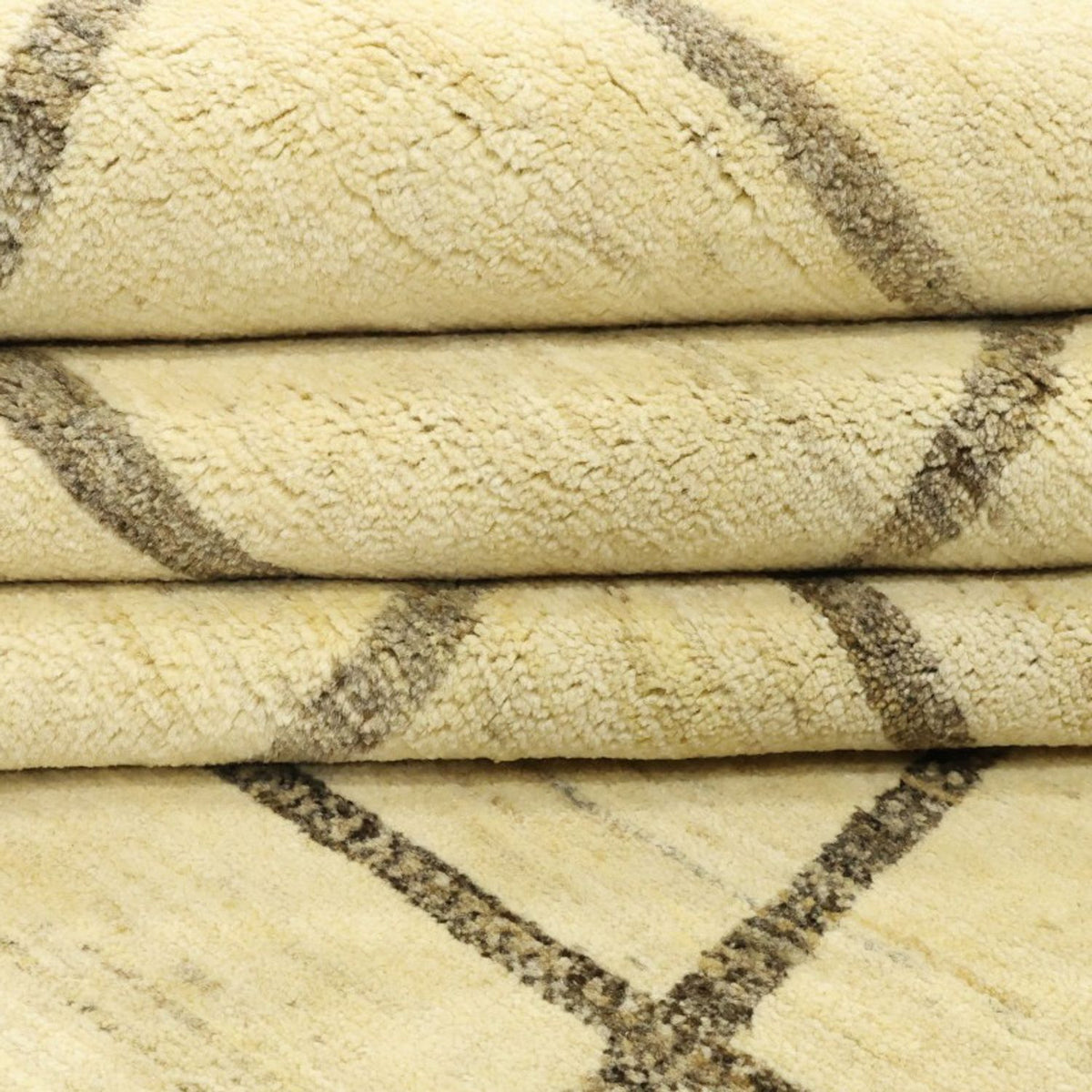 Gabbeh Teppich - Perser - 341 x 251 cm - beige