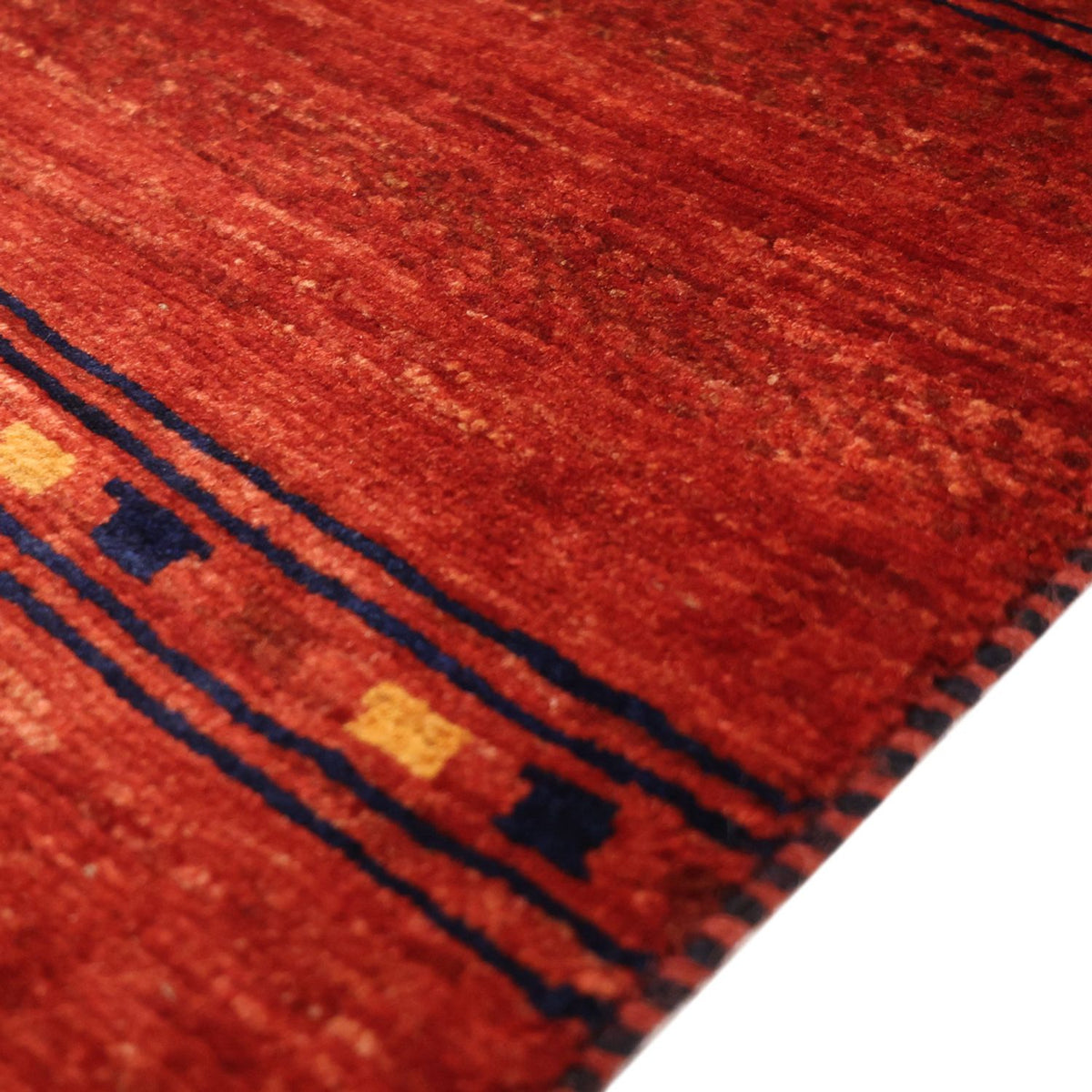 Gabbeh Teppich - Kaschkuli Perser - 129 x 103 cm - mehrfarbig