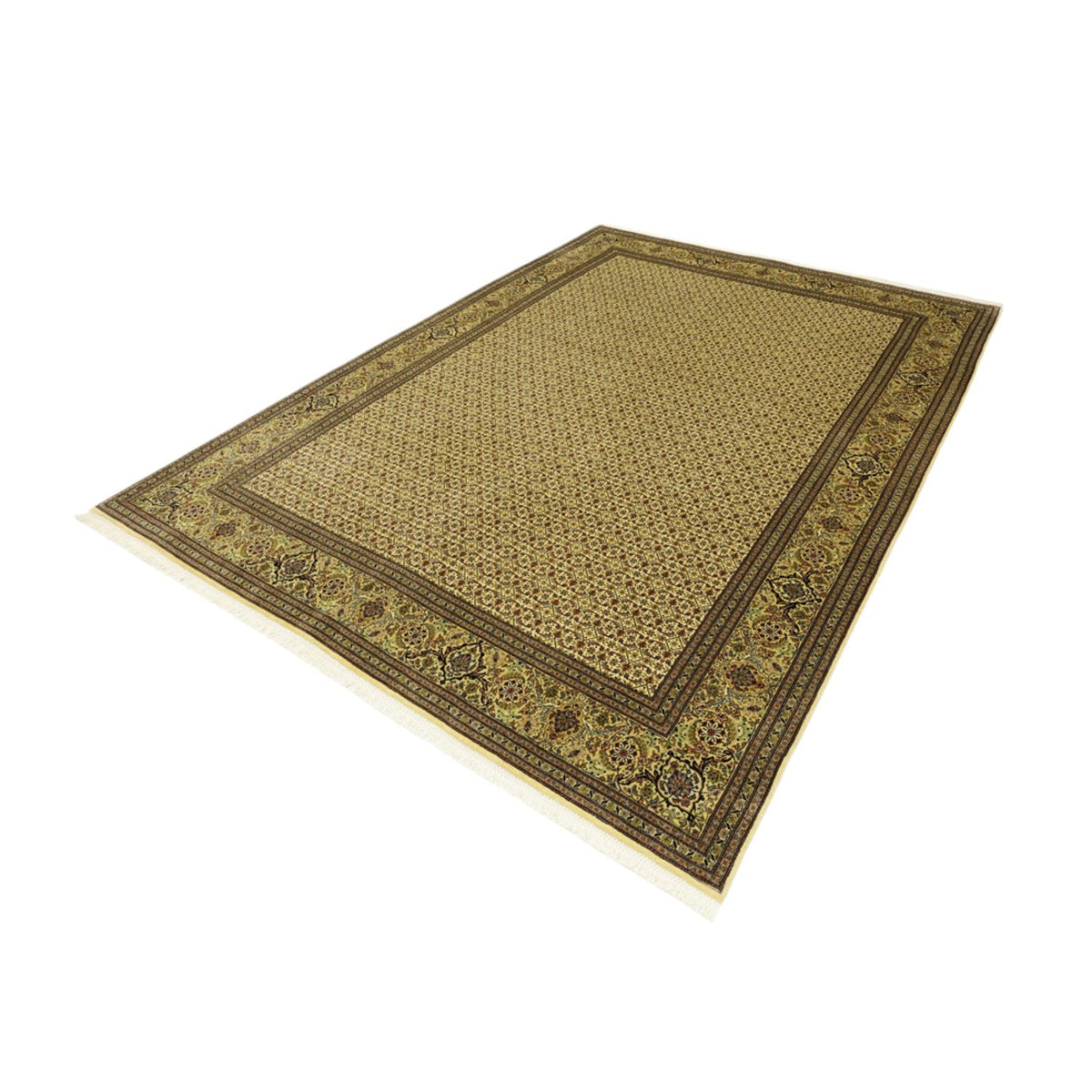 Perserteppich - Täbriz - Royal - Royal - 288 x 201 cm - dunkelbeige