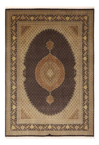 Tapis persan - Tabriz - Royal - Royal - 350 x 249 cm - marron foncé