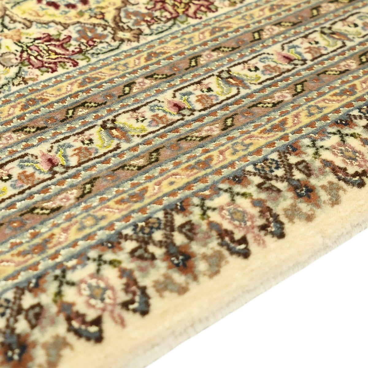 Perserteppich - Täbriz - Royal - Royal - 351 x 250 cm - dunkelbeige