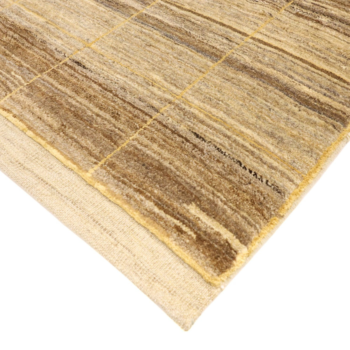 Gabbeh Teppich - Loribaft Perser - 141 x 104 cm - beige
