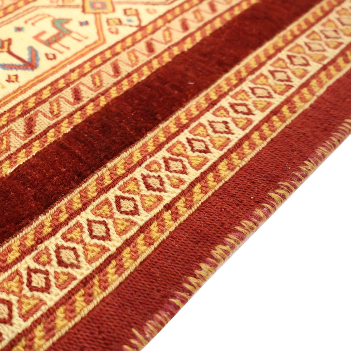 Kelim Teppich - Oriental - 155 x 111 cm - mehrfarbig