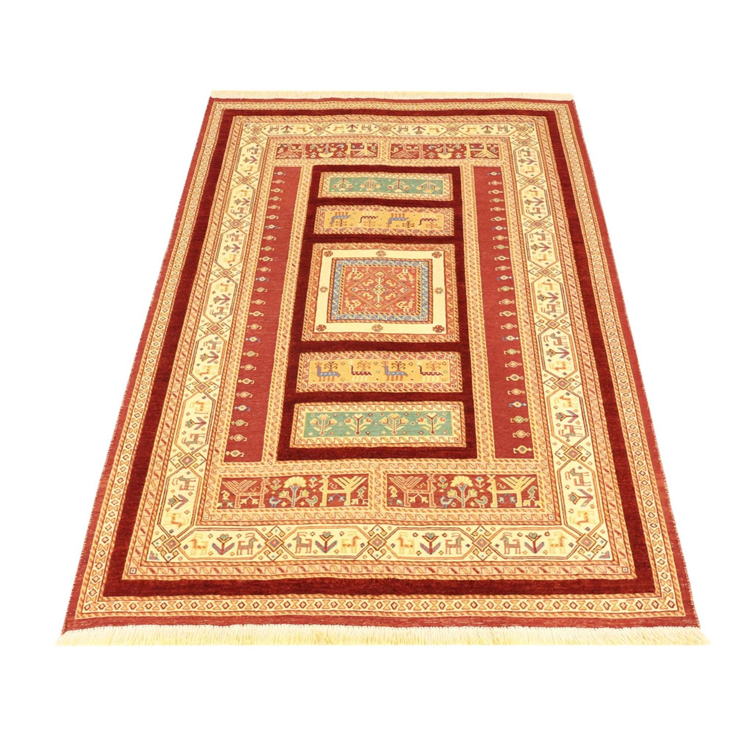Kelim Teppich - Oriental - 155 x 111 cm - mehrfarbig