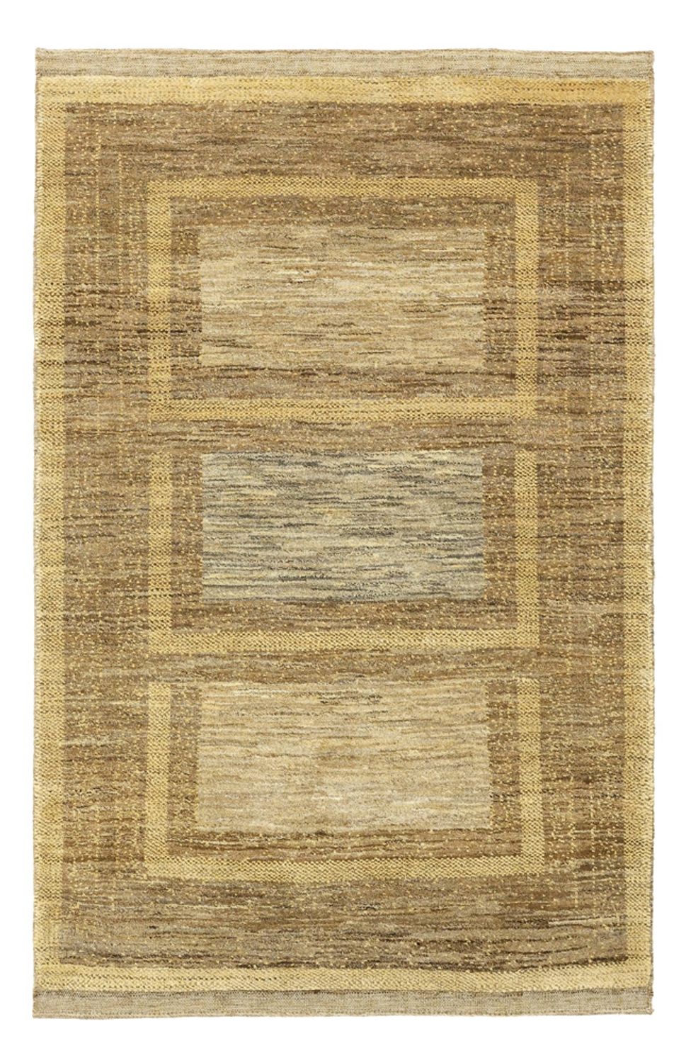 Gabbeh Teppich - Loribaft Perser - 147 x 101 cm - sand