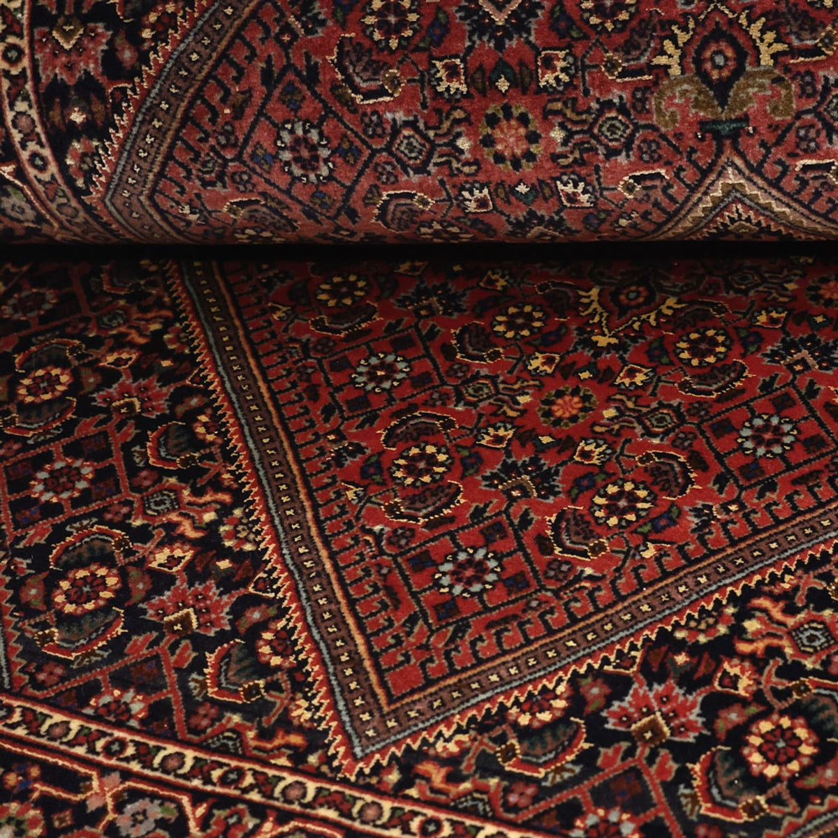 Perserteppich - Bidjar - 154 x 89 cm - dunkelrot