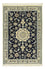 Perserteppich - Nain - Royal - Royal - 114 x 78 cm - dunkelblau