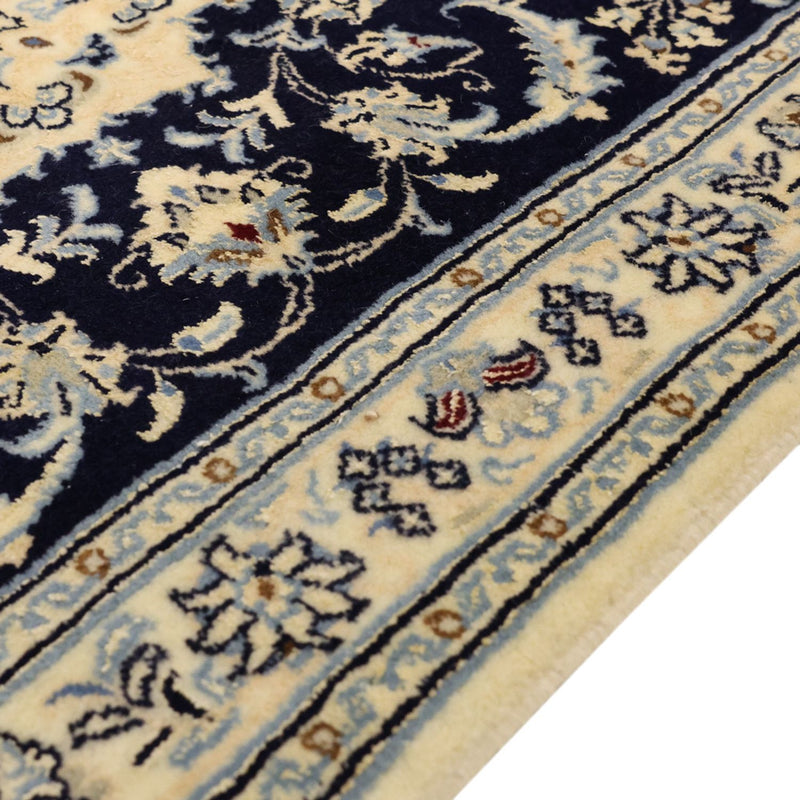 Perserteppich - Nain - Royal - Royal - 114 x 78 cm - dunkelblau