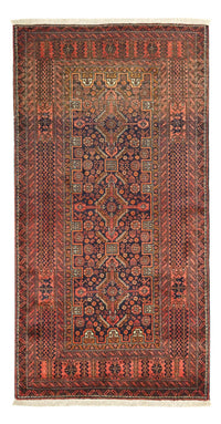Tapis de couloir Tapis Belutsch - 198 x 109 cm - marron foncé