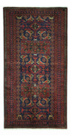 Tapis Belutsch 101x194cm - Tapis oriental - rouge foncé - Tapis de couloir / Rouge foncé / 101 x 194 cm Tapis de couloir