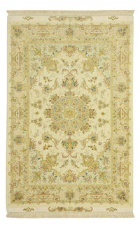 Tappeto Persero - Tabriz - Premio - Ordito di seta - 160 x 97 cm - sabbia