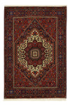 Tapis de Gholtogh Tapis 102x152cm - Tapis persan - rouge foncé - Rectangle / Rouge foncé / 102 x 152 cm Rectangle