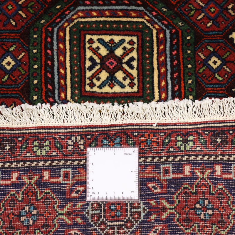 Perserteppich - Nomadic - 152 x 102 cm - dunkelrot