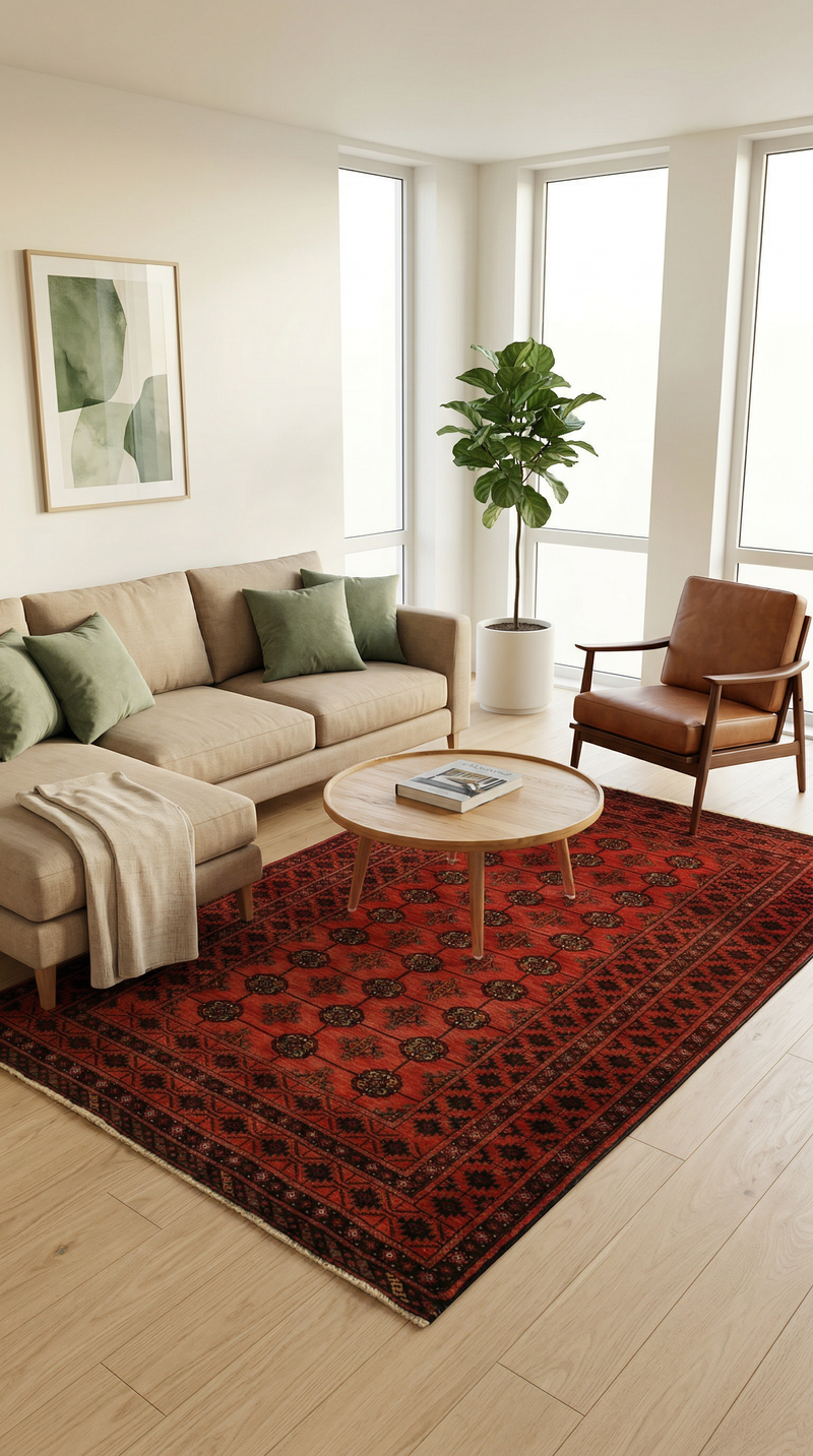 Tapis Belutsch 212x129cm - Tapis persan