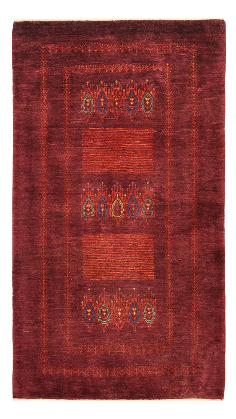 Gabbeh Teppich - Kaschkuli Perser - 150 x 84 cm - rot