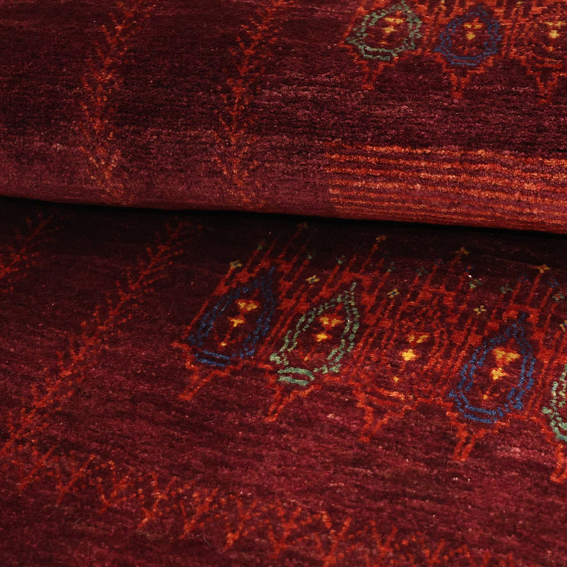 Gabbeh Teppich - Kaschkuli Perser - 150 x 84 cm - rot