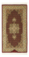 Tapis de Tabriz - 50 rangs Tapis 59x110cm - Tapis persan - beige foncé - Rectangle / Beige foncé / 59 x 110 cm Rectangle