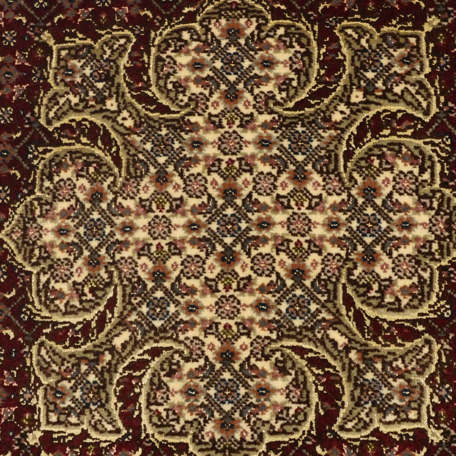 Perserteppich - Täbriz - Royal - 110 x 59 cm - dunkelbeige