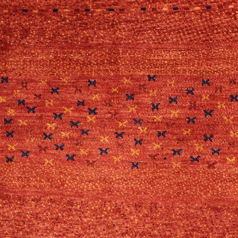 Gabbeh Teppich - Kaschkuli Perser quadratisch  - 116 x 102 cm - mehrfarbig