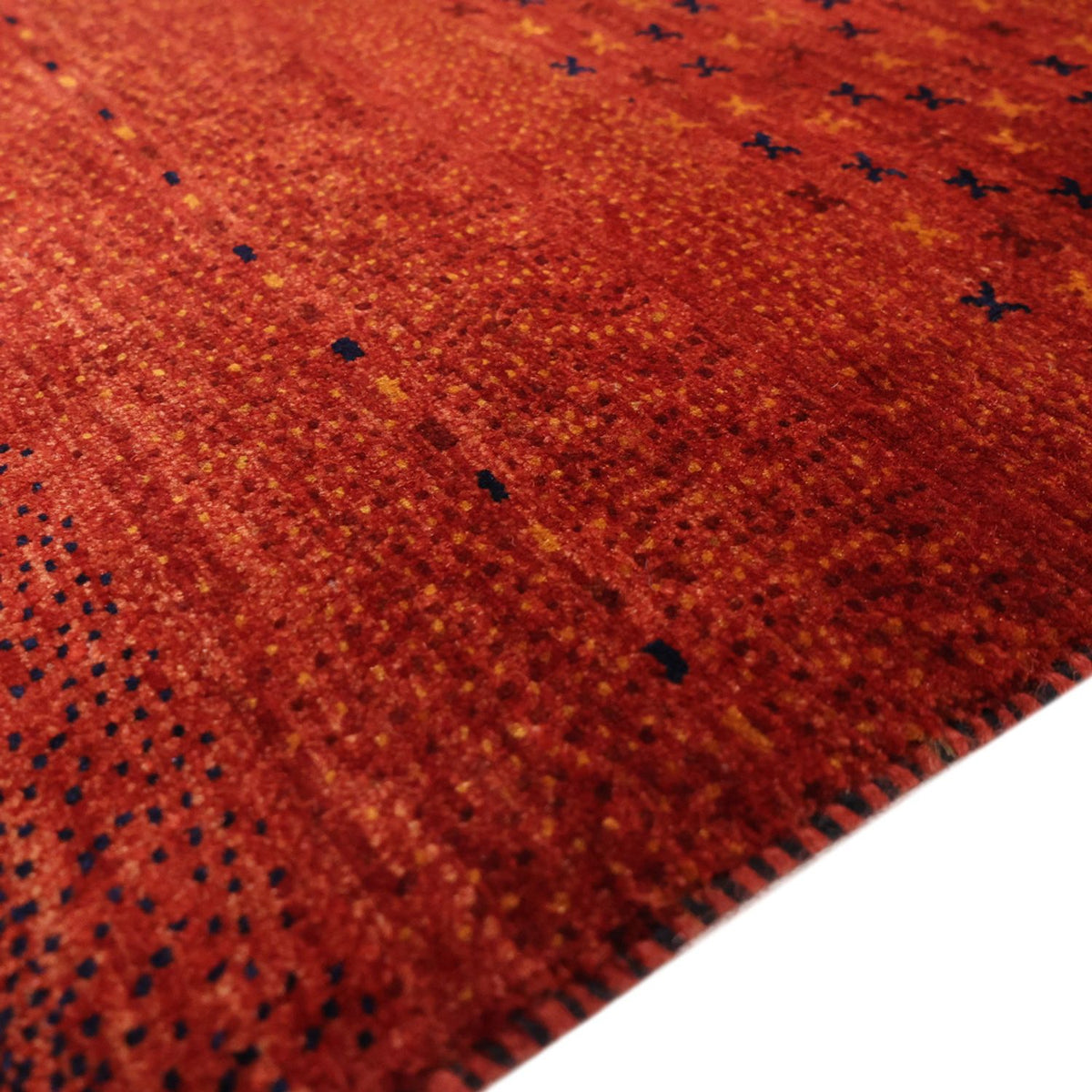 Gabbeh Teppich - Kaschkuli Perser quadratisch  - 116 x 102 cm - mehrfarbig